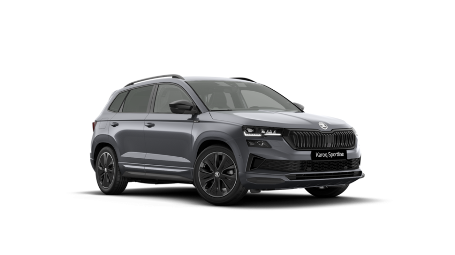 Škoda Karoq, 2,0 TDI 110 kW 7° automatická DSG 4x4, barva šedá