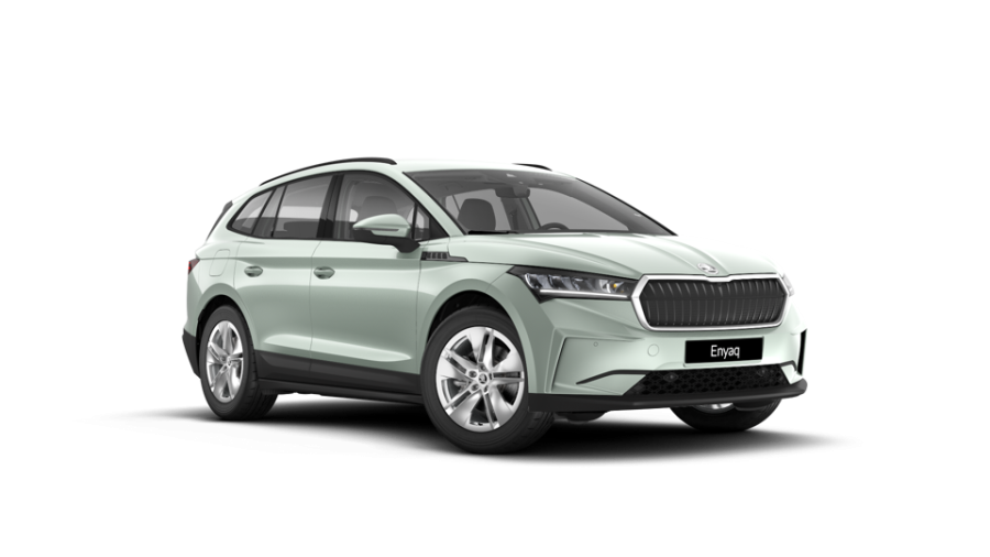 Škoda Enyaq iV, 55 kWh 125,00 kW 1-stup. automat., barva stříbrná