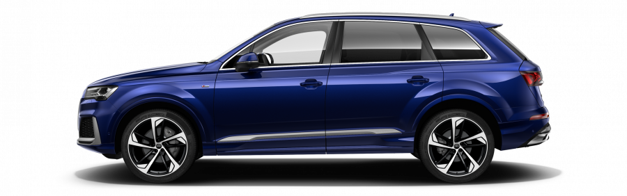 Audi Q7, Q7 S line 45 TDI quattro, barva modrá