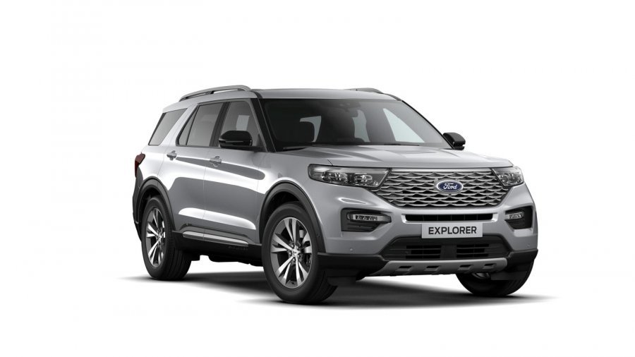 Ford Explorer, Platinum, 5dveřová, 3.0 EcoBoost 336 kW/457 k, 10st. automatická, 4WD, barva zelená