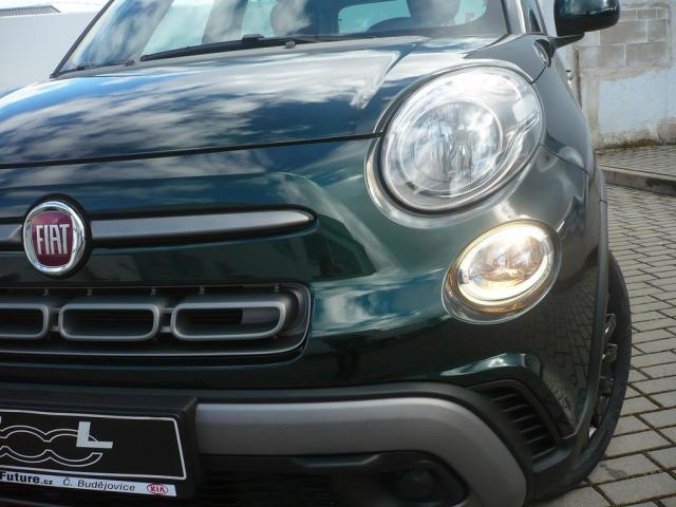 Fiat 500L, 1.4 16v 95k Connect, barva zelená