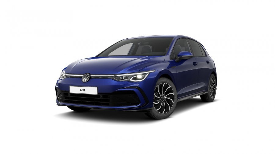 Volkswagen Golf, Golf R-line 1,5 eTSI 7DSG mHEV, barva modrá