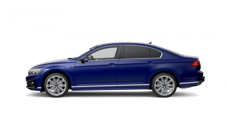 Volkswagen Passat, Passat R-Line 2.0 TDI 4MOT 7DSG, barva modrá