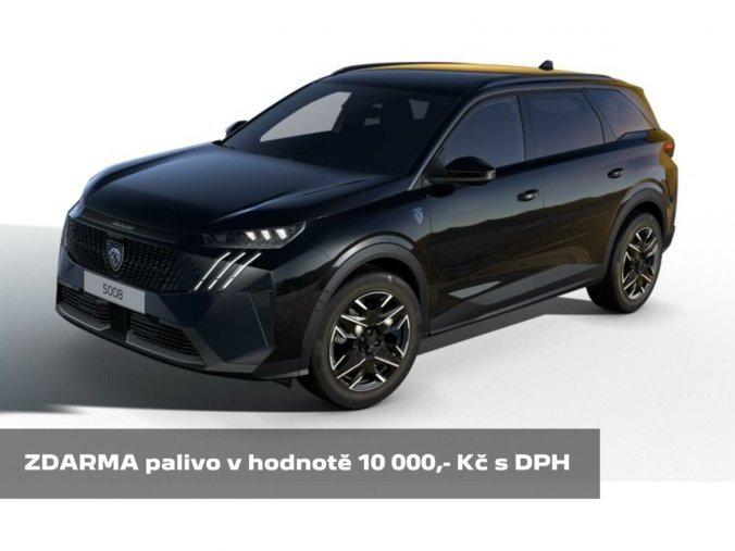 Peugeot 5008, Peugeot 5008 ALLURE Hybrid 145 e-DCS6, barva černá