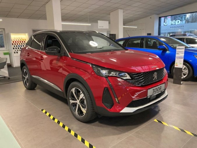 Peugeot 3008, GT 1,5 BlueHDi 130 S&amp;S EAT, barva červená