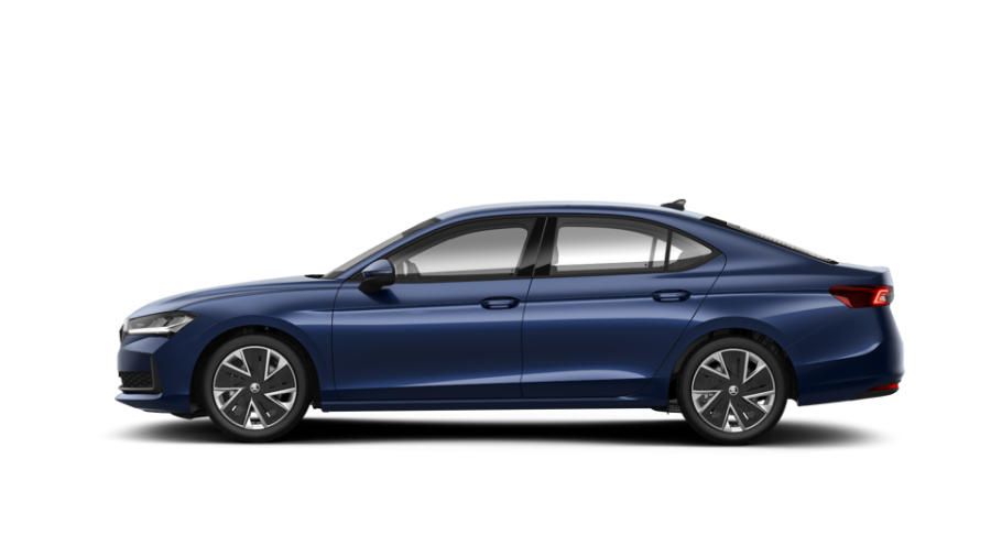 Škoda Superb, 2,0 TDI 110 kW 7-stup. automat., barva modrá