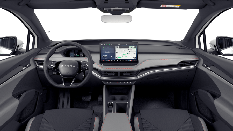 Škoda Elroq, 82 kWh 210 kW 1° převodovka, barva bílá
