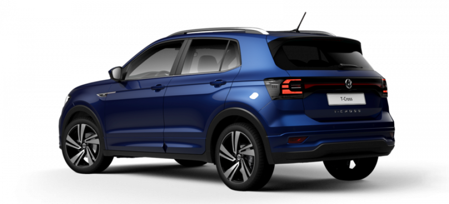 Volkswagen T-Cross, Style 1.0 TSI 85 kW 7DSG, barva modrá