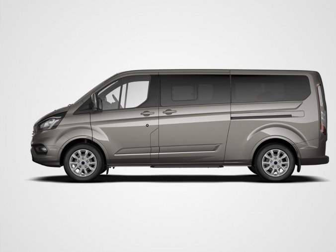 Ford Tourneo Custom, MPV,  L2 TITANIUM X 2,0 EcoBlue 136 kW / 185 k 6st. automatická, barva stříbrná