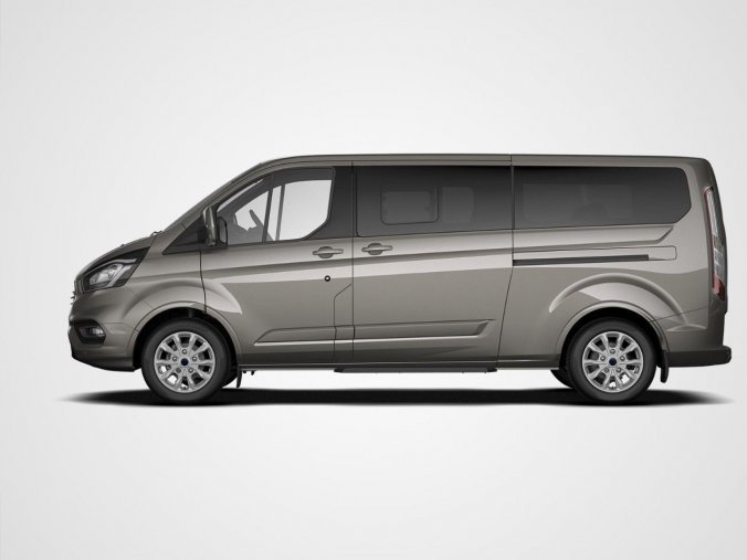 Ford Tourneo Custom, MPV,  L2 TITANIUM MHEV 2,0 EcoBlue (mHEV) 136 kW / 185 k, barva stříbrná