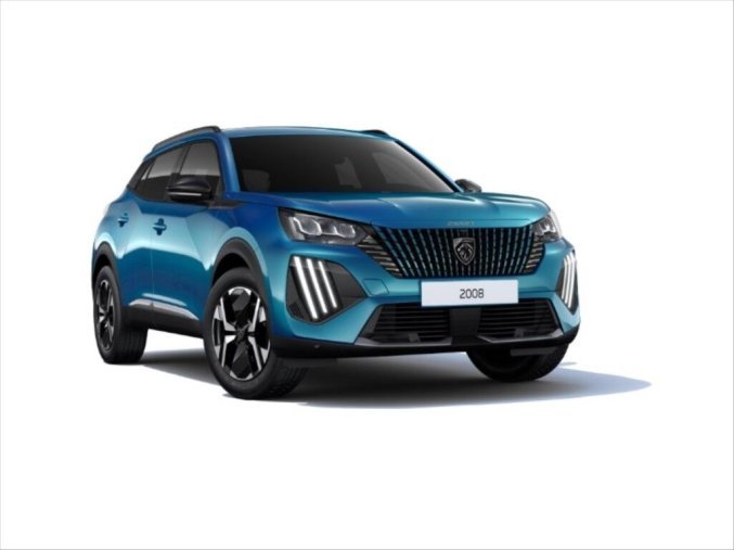 Peugeot 2008, Peugeot 2008 1,2 ALLURE Turbo 100 MAN6, barva modrá