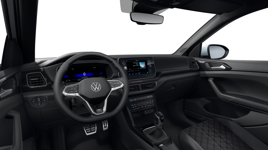 Volkswagen T-Cross, T-Cross R-Line People1.5 TSI 110 kW 7DSG, barva stříbrná