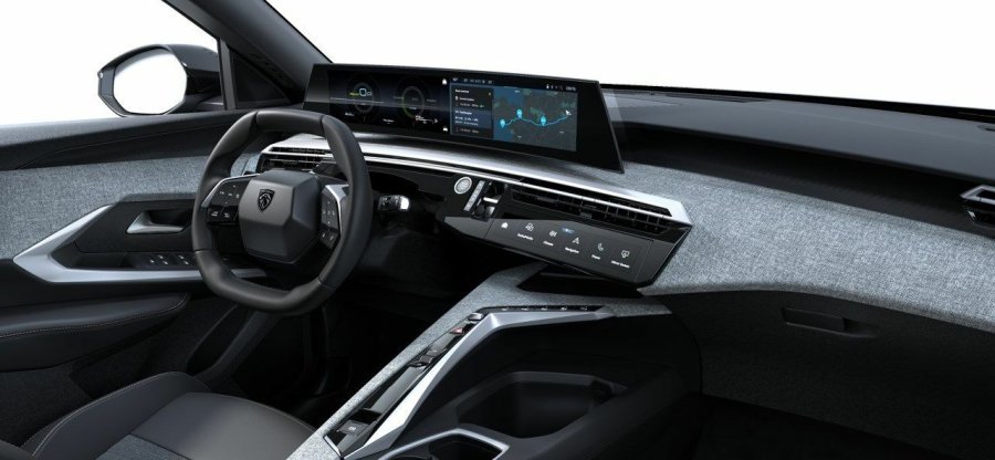 Peugeot 3008, Peugeot 3008 ALLURE Hybrid 145 e-DCS6, barva šedá