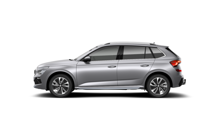 Škoda Kamiq, 1,5 TSI 110 kW 7° automatická DSG, barva stříbrná