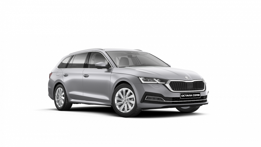 Škoda Octavia, 1,5 TSI 110 kW 6-stup. mech., barva stříbrná