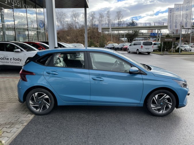 Hyundai i20, 1,2 DPI 5 st. manuální, barva modrá