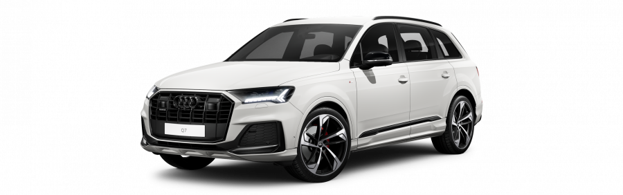 Audi Q7, Q7 S line 50 TDI quattro, barva bílá