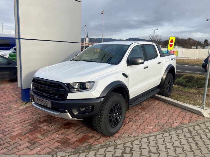 Ford Ranger, Raptor, Dvojkabina, 2.0 EcoBlue Bi-Turbo 157 kW/213 k, 10st. automatická, 4WD, barva bílá