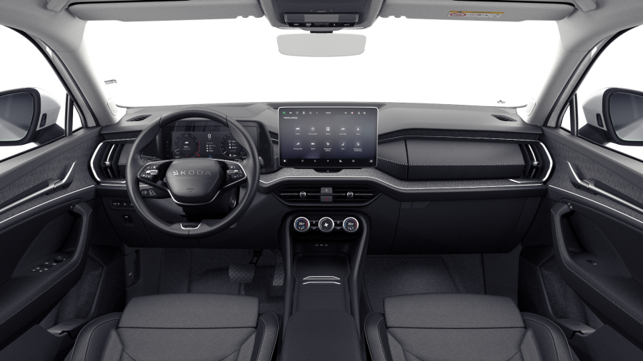 Škoda Kodiaq, 1,5 TSI m-HEV 110 kW 7° automatická DSG, barva bílá