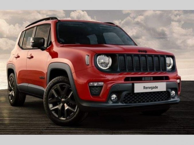 Jeep Renegade, Night Eagle 1.5 e-Hybrid 130k, barva červená