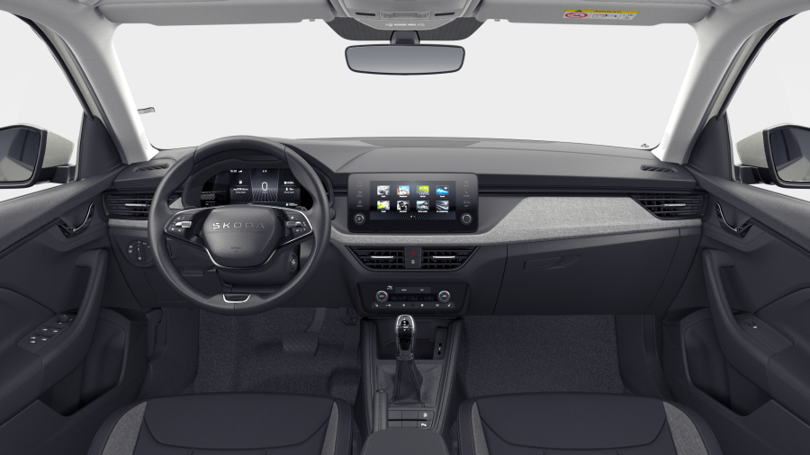 Škoda Scala, 1,0 TSI 85 kW 7° automatická DSG, barva šedá