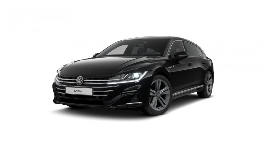 Volkswagen Arteon Shooting Brake, Arteon SB R-Line 2,0 TDI 7DSG 4MOT, barva černá