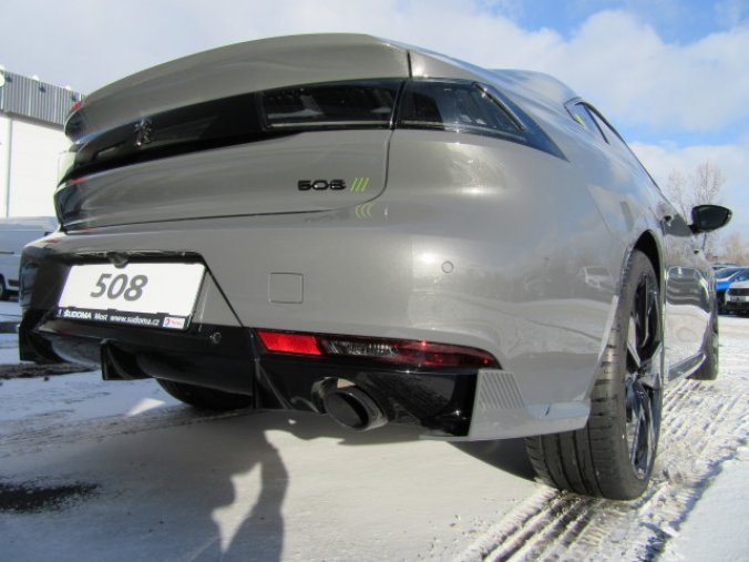 Peugeot 508, PSE Hybrid4 360k e-EAT8, barva šedá