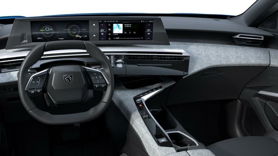 Peugeot 3008, Peugeot 3008 ALLURE Hybrid 136 7 let zár., barva modrá