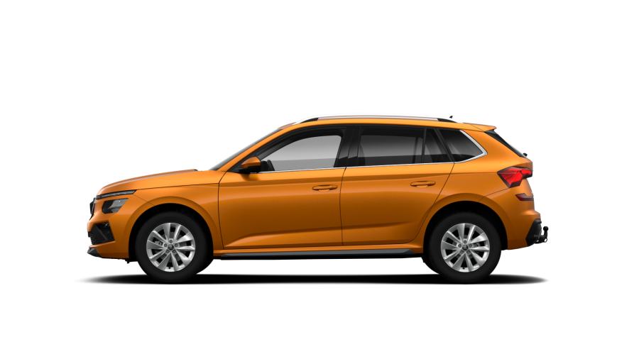 Škoda Kamiq, 1,0 TSI 85 kW 6-stup. mech., barva oranžová
