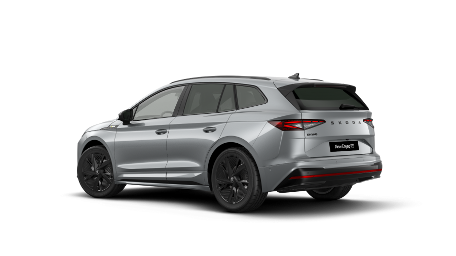 Škoda Enyaq iV, 84 kWh 250 kW 1° automatická 4x4, barva stříbrná