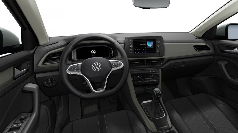 Volkswagen T-Roc, T-Roc Life 1,0 TSI 81kW 6G, barva šedá