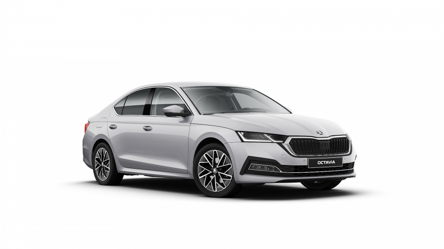 Škoda Octavia, 1,5 TSI 110 kW 6-stup. mech., barva stříbrná