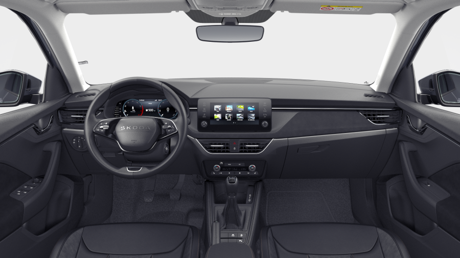 Škoda Scala, 1,5 TSI 110 kW 6° manuální, barva šedá