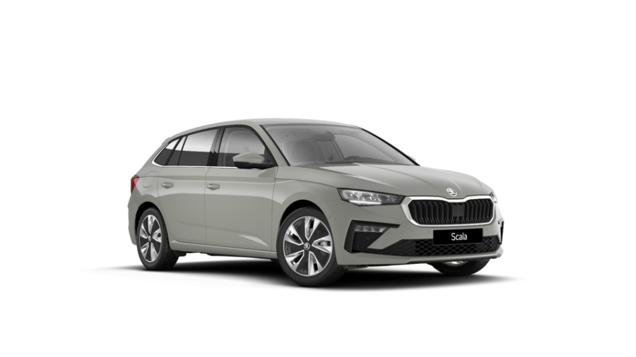 Škoda Scala, 1,5 TSI 110 kW 6° manuální, barva šedá