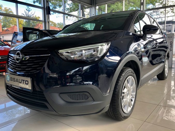 Opel Crossland X, Smile 1,2 60kW + ZP zdarma, barva modrá
