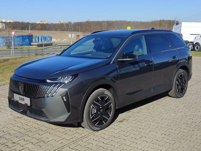 Peugeot 5008, Peugeot 5008 ALLURE Hybrid 136 e-AUT6 NAVI, barva šedá
