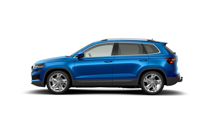 Škoda Karoq, 1,5 TSI 110 kW 6° manuální, barva modrá