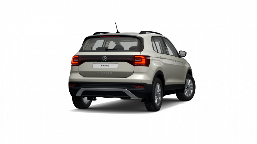 Volkswagen T-Cross, T-Cross Life 1,0 TSI 81 kW 6G, barva šedá