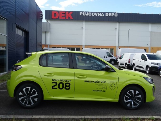 Peugeot 208, Peugeot 208 ACTIVE Hybrid 110k e-DCS6, barva žlutá