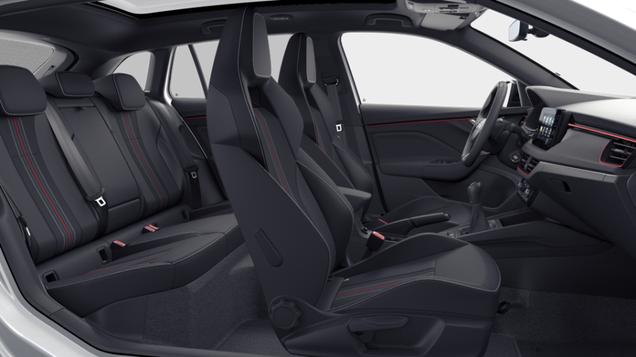 Škoda Scala, 1,5 TSI 110 kW 6-stup. mech., barva bílá