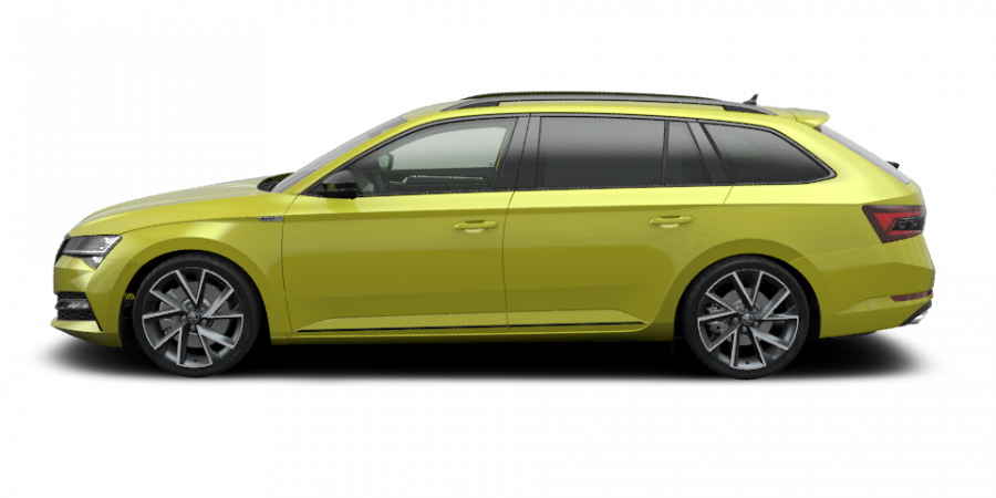 Škoda Superb, 2,0 TSI 200 kW 7-stup. automat. 4x4, barva zlatá