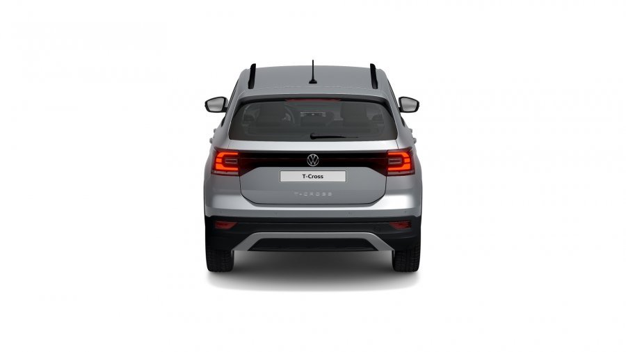 Volkswagen T-Cross, T-Cross Life 1,0 TSI 81 kW 6G, barva stříbrná