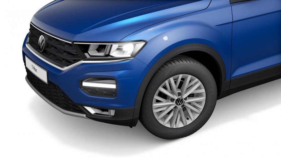 Volkswagen T-Roc, T-Roc Design 1,0 TSI 6G, barva modrá