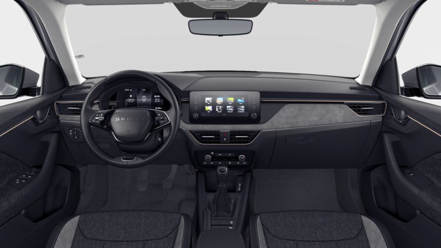 Škoda Kamiq, 1,0 TSI 85 kW 6-stup. mech., barva stříbrná