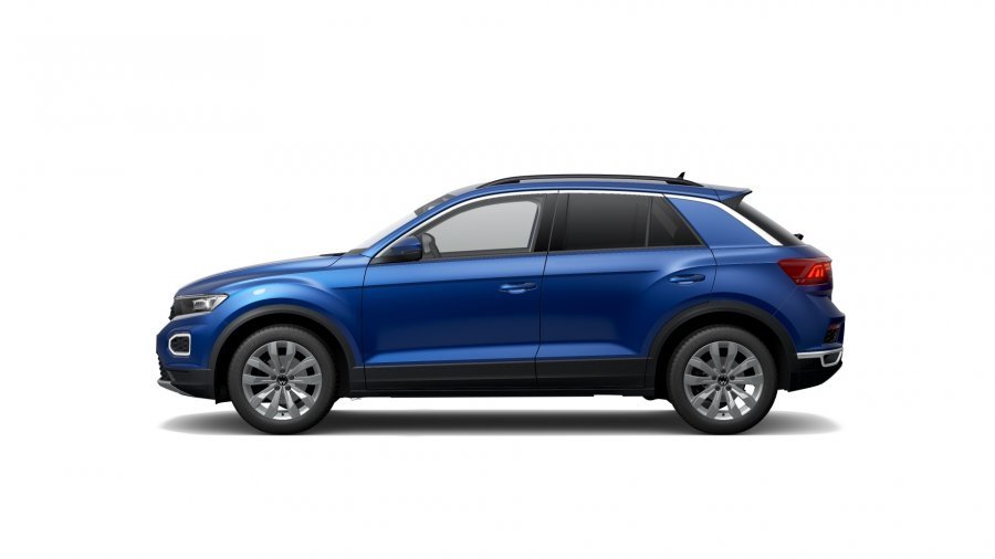 Volkswagen T-Roc, T-Roc Design 1,0 TSI 6G, barva modrá