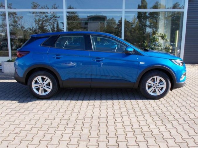 Opel Grandland X, Grandland Edition F 1.2 XHT S/, barva modrá