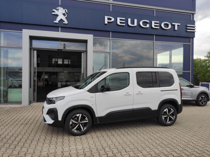 Peugeot Rifter, Peugeot Rifter ELEKTRIC GT 136 k, barva bílá