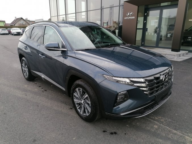 Hyundai Tucson, 1,6 T-GDi 110 kW (95 NAT) 6 st. man, barva modrá
