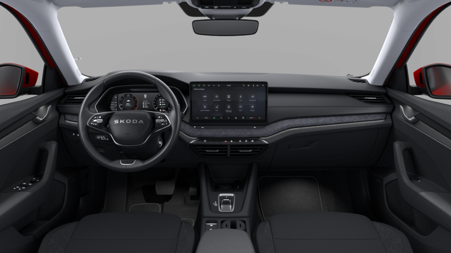 Škoda Octavia, 2,0 TDI 110 kW 7° automatická DSG, barva červená