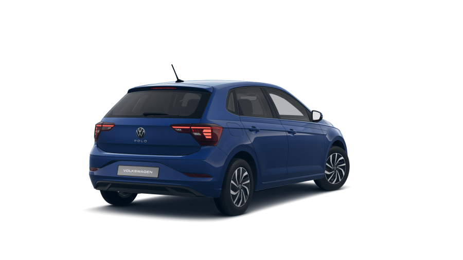 Volkswagen Polo, Polo People 1,0 TSI 70 kW 7DSG, barva modrá